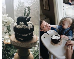 A Bear Bash A pacific northwest bear themed birthday party for a baby