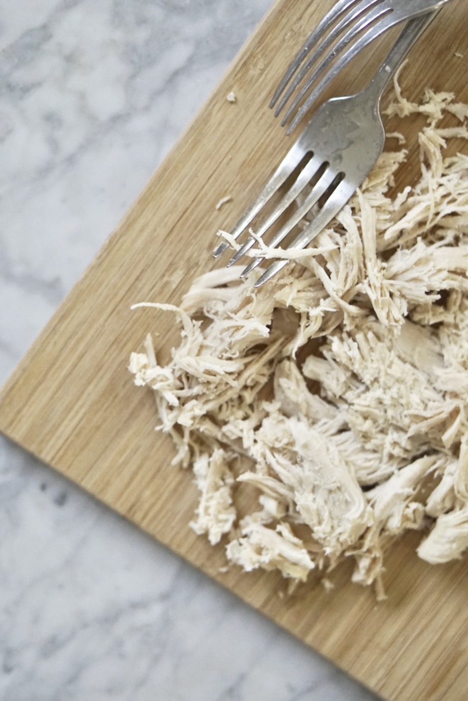 shredded chicken